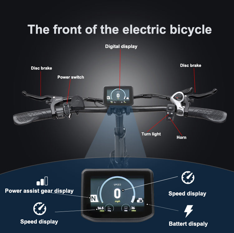 LEAPER A1 750W Aluminum Alloy Folding E-Bike