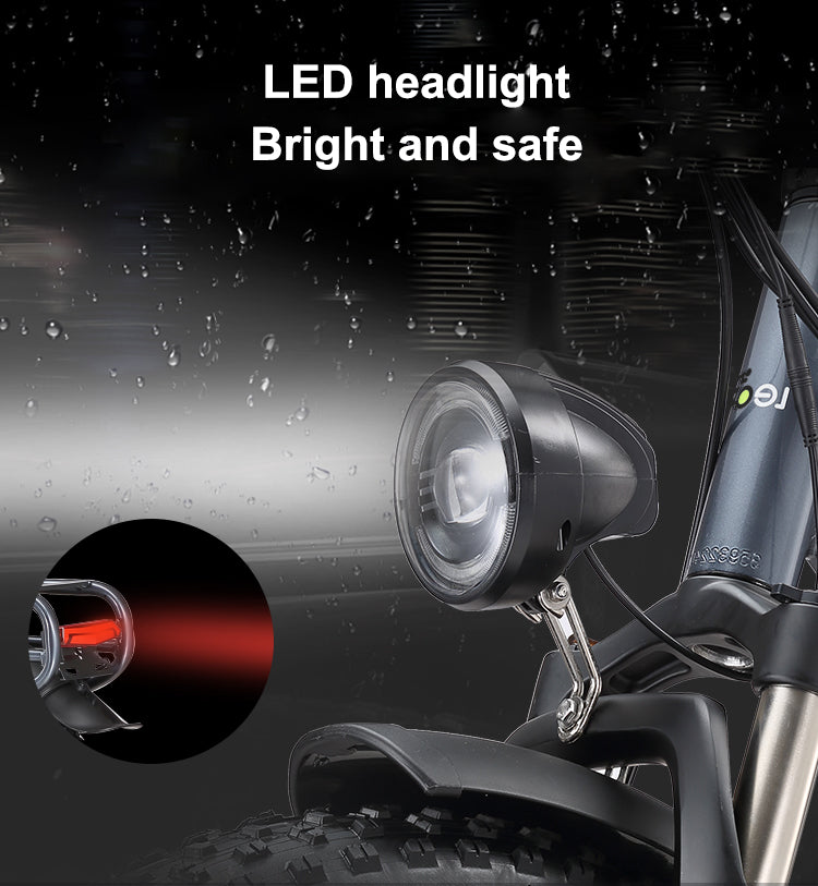 LEAPER A1 750W Aluminum Alloy Folding E-Bike