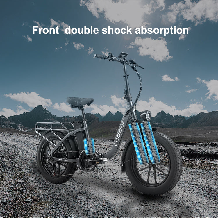 LEAPER A1 750W Aluminum Alloy Folding E-Bike
