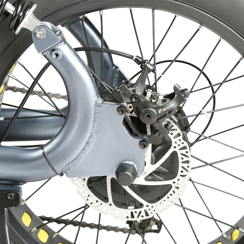 US Warehouse Stock ZM21 20*4.0 Tire Electric Bike with 1000W Motor 48V 17.5Ah Battery