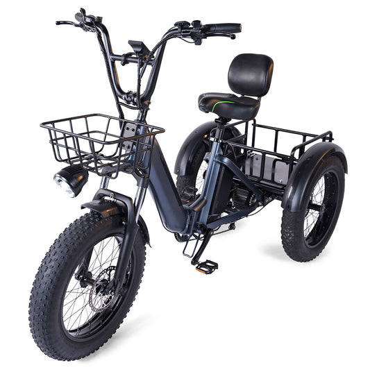 750W 48V 30.5Ah Triplet Power Tricycle